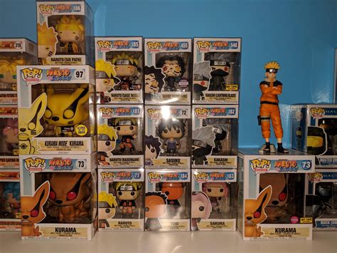 Completed the Naruto Funko Pop set! Believe it! : Naruto