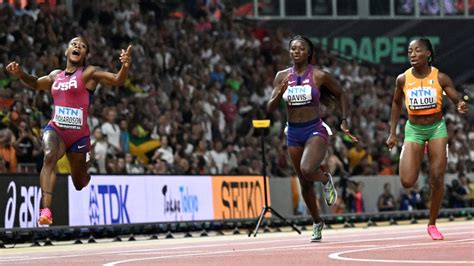 Sha'Carri Richardson wins women's 100 meters at world track and field championships | CNN