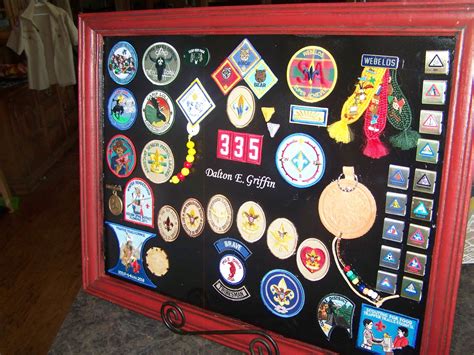 Eagle scout ceremony, Eagle scout, Award display