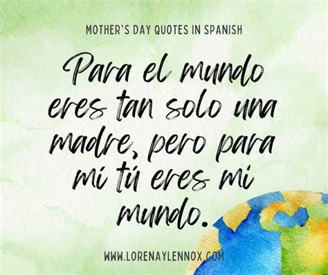 50+ Sweet Mother's Day Quotes in Spanish to Celebrate Your Mamá This Year - Bilingual Beginnings