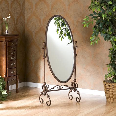 Amazon.com - Southern Enterprises, Inc Lourdes Cheval Mirror - Floor Mirrors