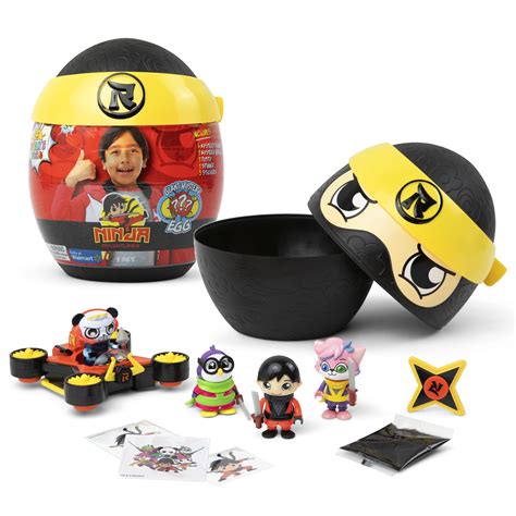 Ryan's World Ninja Adventures Giant Mystery Egg for Boys and Girls Ages ...