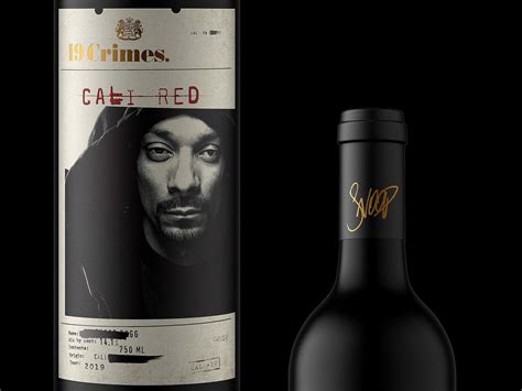 19 Crimes - Snoop Cali Red Wine :: Behance