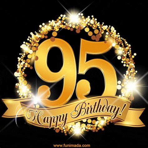 Happy 95th Birthday Animated GIFs - Download on Funimada.com