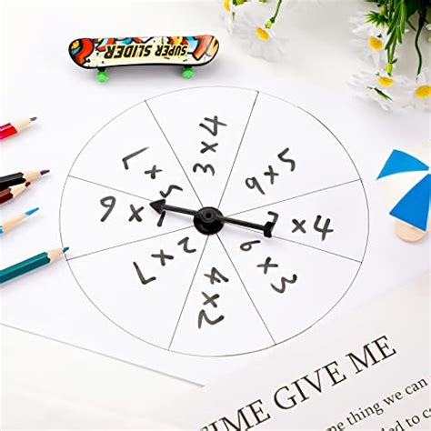 50 Packs Arrow Spinners Black Arrow Game Spinner Board Game Spinner Plastic Arrow Spinner Arrow ...