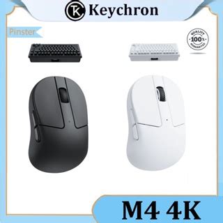 keychron M4 4K three-mode Bluetooth wireless mouse PAW3395 Mini portable office lightweight 35g ...