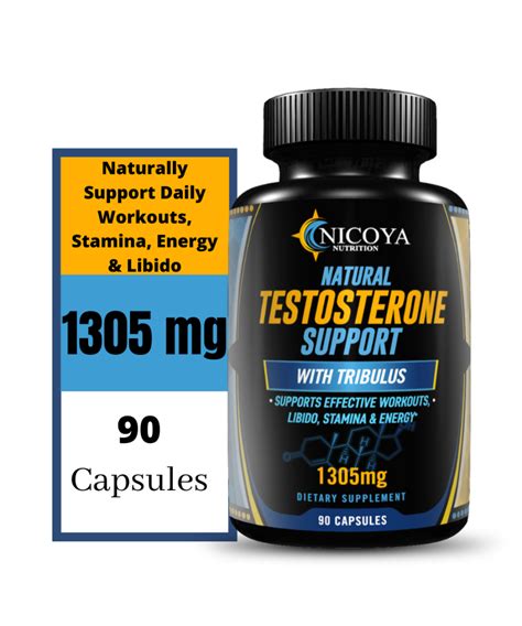 Natural Testosterone Booster Vitamin Supplement | Nicoya Nutrition