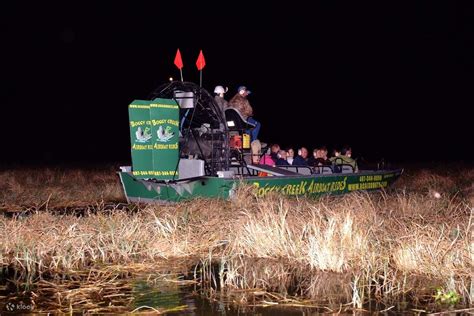 Night Tour at Boggy Creek Airboat Adventures - Klook Malaysia