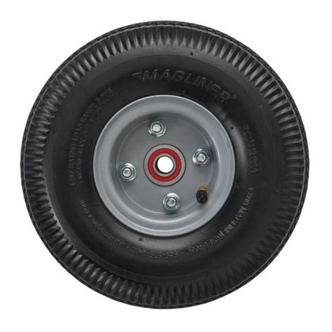 10 inch 4-Ply Pneumatic Wheel - Ortmayer Materials Handling, Inc.