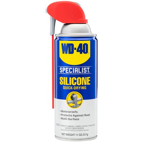 WD-40 - 300012 Specialist Silicone Lubricant with SMART STRAW SPRAYS 2 ...