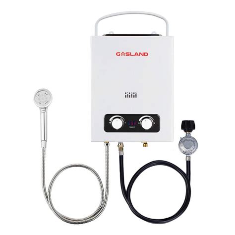 1.5 GPM 6L Residential Liquid Propane Outdoor Portable Gas Tankless ...