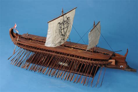 Model of an ancient Greek trireme Scale Model Ships, Scale Models, Greek History, Ancient ...