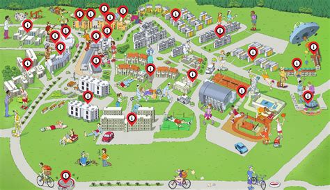 Ncc Map Of Campus - China Map Tourist Destinations