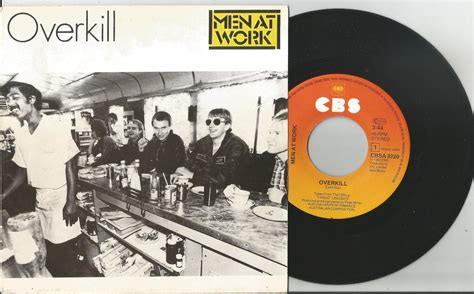 Men At Work Overkill (Vinyl Records, LP, CD) on CDandLP