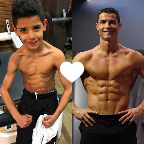 Cristiano Ronaldo Jr Muscles