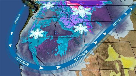 an image of a weather map with snow and ice