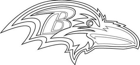 White Ravens Logo Png - Baltimore Ravens Logo Outline Ravens Logo Black ...