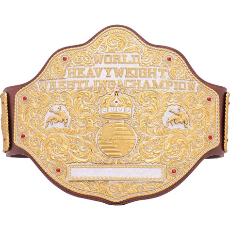 WWE Big Gold World Heavyweight Championship Replica Title Belt