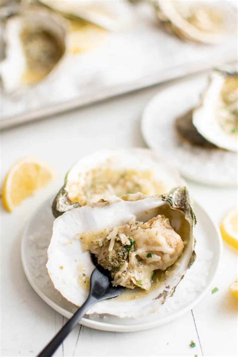 Baked Oysters - Spoonful of Flavor