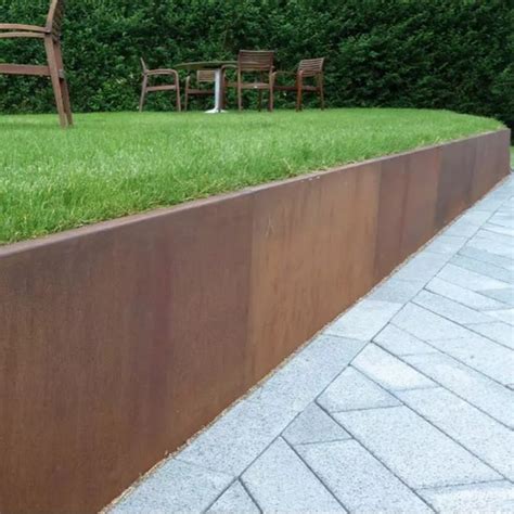 Corten Garden Edging – Cor-Ten-Steel NZ