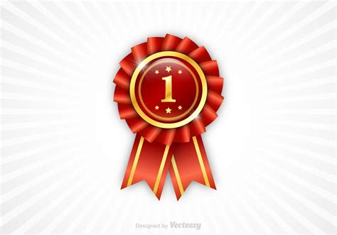 Free First Place Ribbon Vector - Download Free Vector Art, Stock Graphics & Images