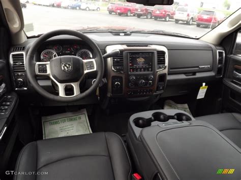 Black Interior 2013 Ram 3500 Laramie Mega Cab 4x4 Dually Photo ...