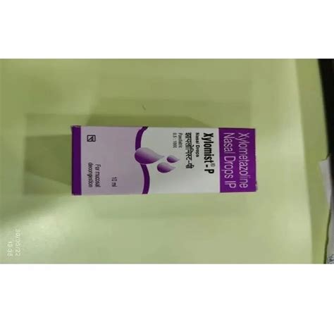 Xylometazoline Nasal Drops at Rs 1050/piece | Nazolin Nasal Drops in ...