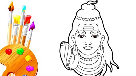 Easy Sketch Lord Shiva for Bigenner's | Mahashivratri Special Shiv Shankar Ji Drawing - YouTube