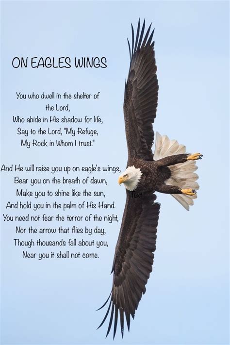 On Eagles Wings Lyrics