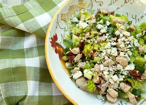 Chopped Salad With Chicken, Blue Cheese, & Toasted Pecans | Recipe ...