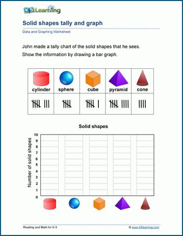 Graphing Tally Counts Worksheets | K5 Learning