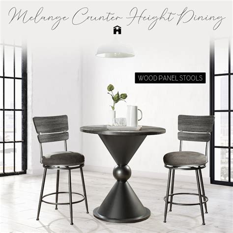 Melange Counter Height Dining | Pub table sets, Nook dining set, Pub table