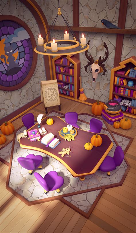 Witch living room :: Behance