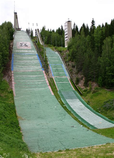 Jyväskylä ski jump in Finland image - Free stock photo - Public Domain photo - CC0 Images