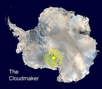 The Cloudmaker Mountain and Beardmore Glacier - Maps of Antarctica