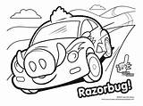 Arkansas Razorbacks Mascot Coloring Pages sketch template