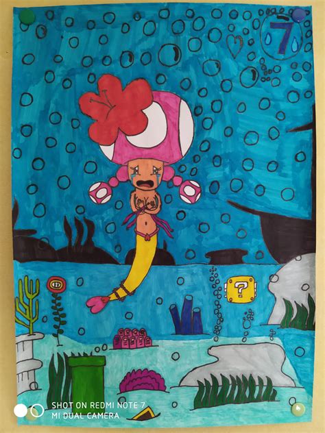 Mermaid Crying Toadette by LucasTheMerman on DeviantArt