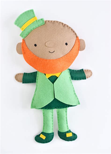 How to Make a Felt Leprechaun Doll | Handmade Charlotte