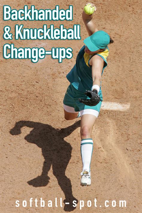 Pitching Drills and the Backhanded & Knuckleball Change-ups - Softball Spot