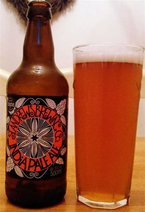 India Pale Ale from St Andrew's Brewing Co. I was really looking forward to this beer - and was ...