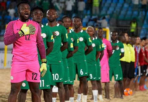 Nigeria Beach Soccer team ranked 20th in the world - Daily Post Nigeria