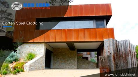 Corten steel cladding, weathering steel facade panels supplier India