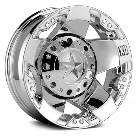 XD SERIES® XD775 ROCKSTAR DUALLY Wheels - Chrome Rims