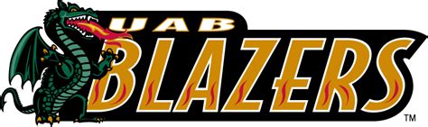 UAB Blazers Wordmark Logo - NCAA Division I (u-z) (NCAA u-z) - Chris ...