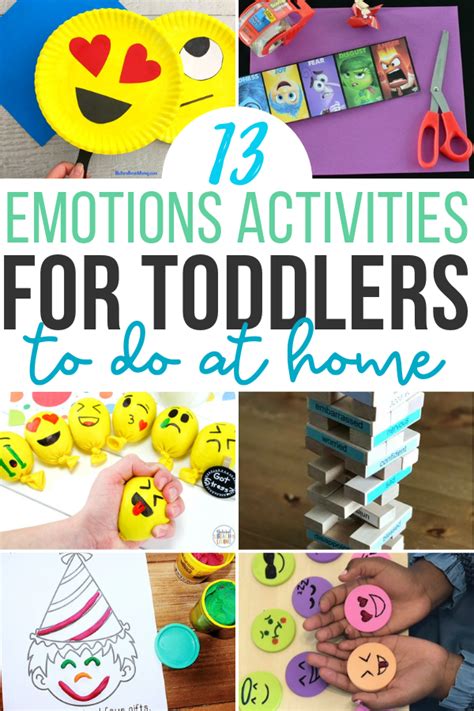 13 Games & Emotions Activities For Toddlers & Preschoolers