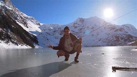 Joffre Lakes (Hike and Fish) in November Snow - YouTube