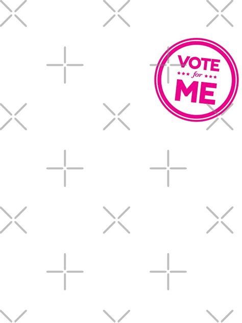 "Vote for Me" Stickers by typeo | Redbubble