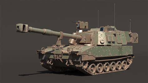 M109A7 Paladin Howitzer Battle Wear 3D model - TurboSquid 2008600