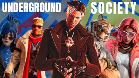 Chapter 5 Storyline Explained! + The UNDERGROUND and The SOCIETY! Fortnite season 1 Storyline ...