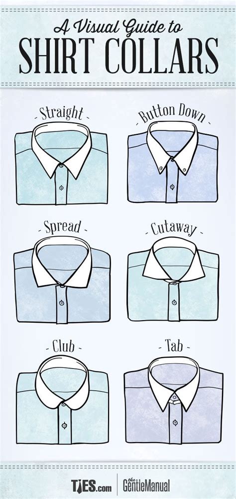 A Visual Guide to Shirt Collars I The GentleManual